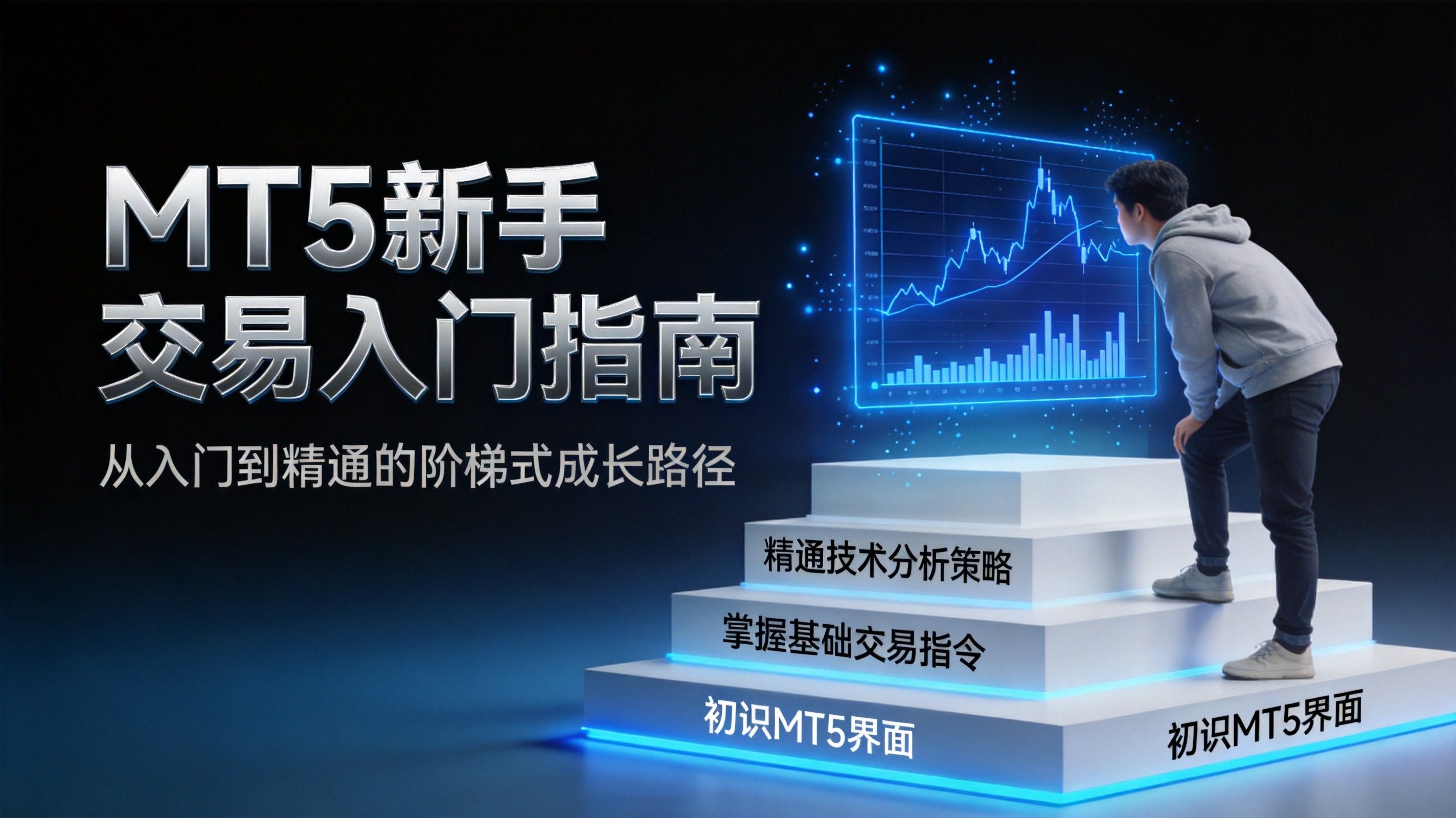 MT5新手交易入门：从模拟盘到实盘的5步成长路径