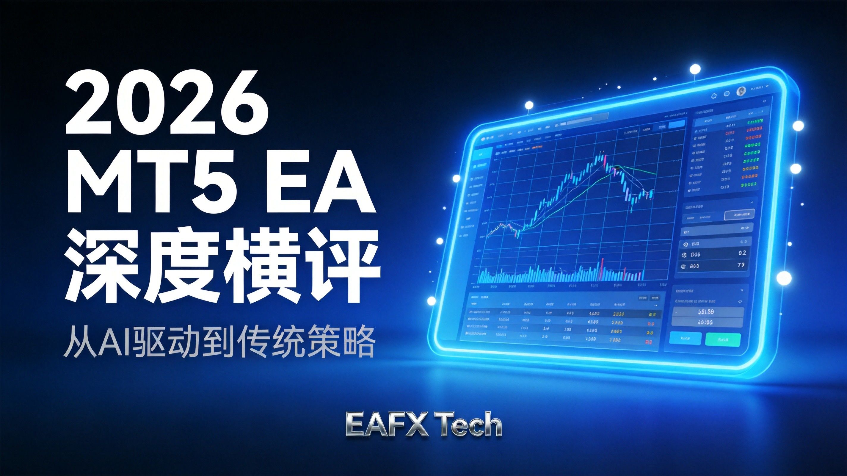 2026年MT5热门EA深度横评：从AI驱动到传统策略，5款代表性EA的市场表现、风控能力与选型参考 - 第1张