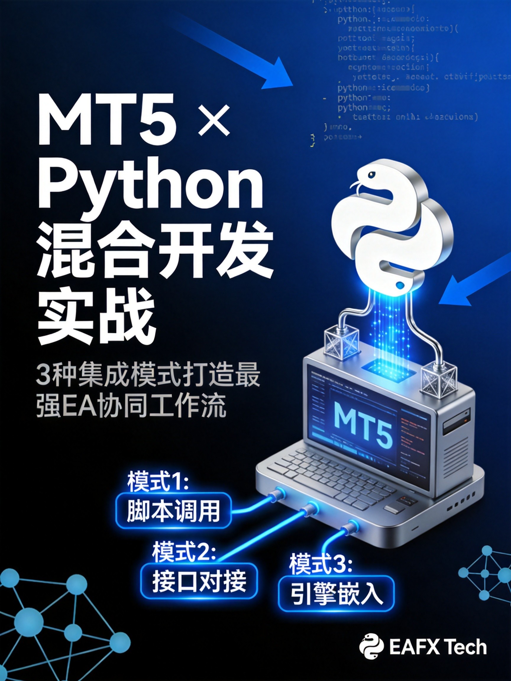 MT5 × Python混合开发实战:3种集成模式打造高效EA协同工作流 - 第1张 - 晓辉编程 MT5 × Python混合开发实战:3种集成模式打造高效EA协同工作流 - 第1张