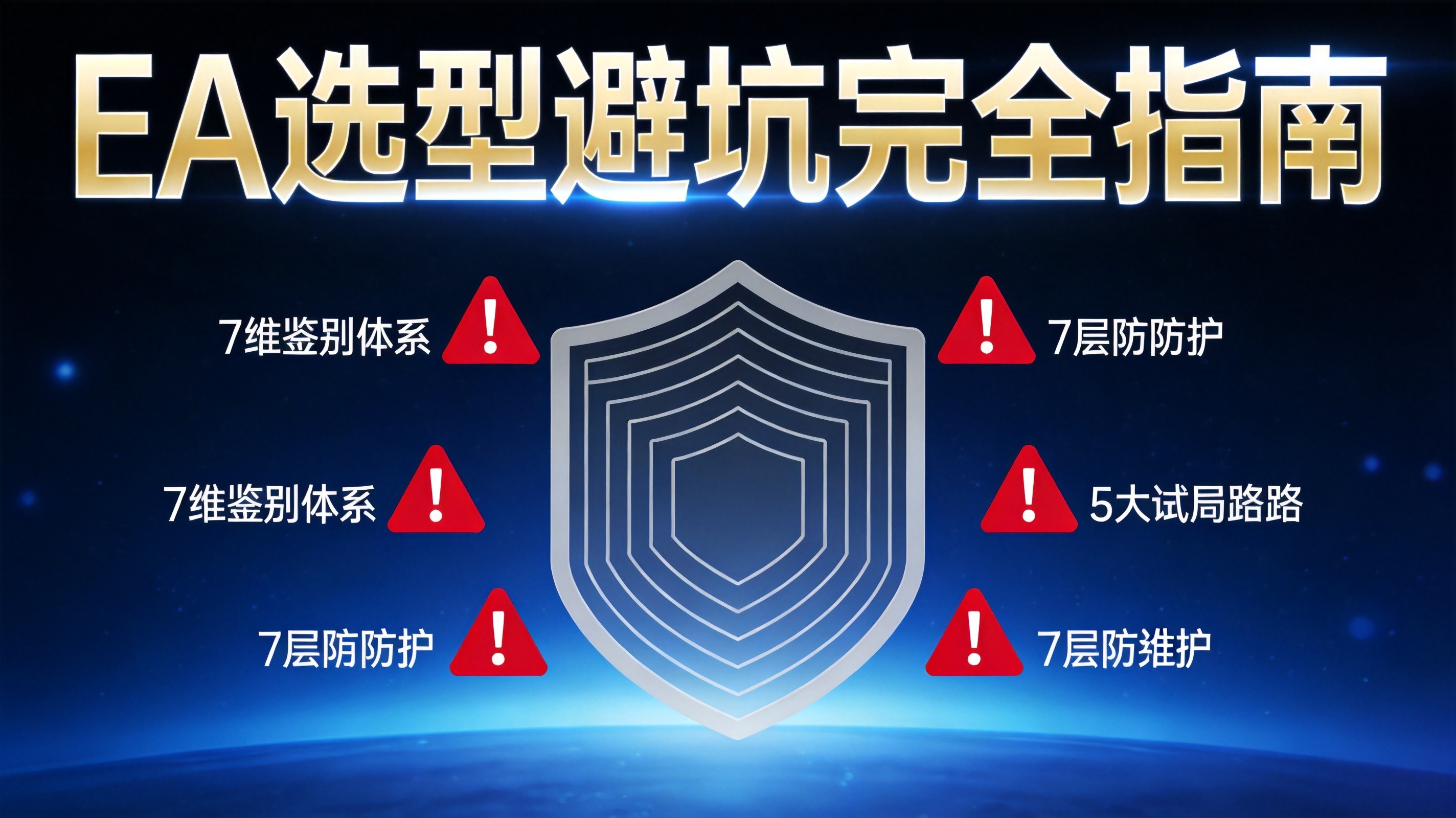 EA选型避坑系统指南：识破大多数EA骗局的7维鉴别体系