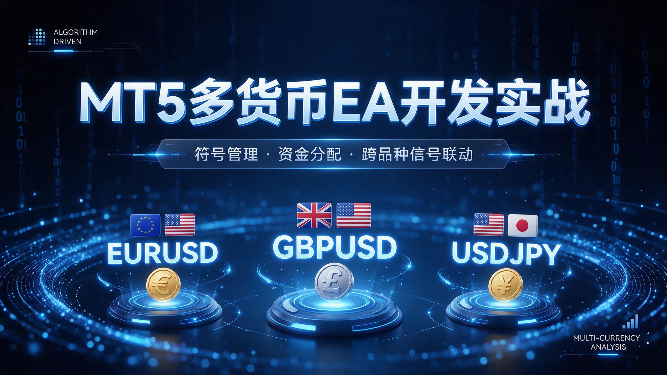 MT5多货币EA开发实战：符号管理、资金分配与跨品种信号联动 - 第1张
