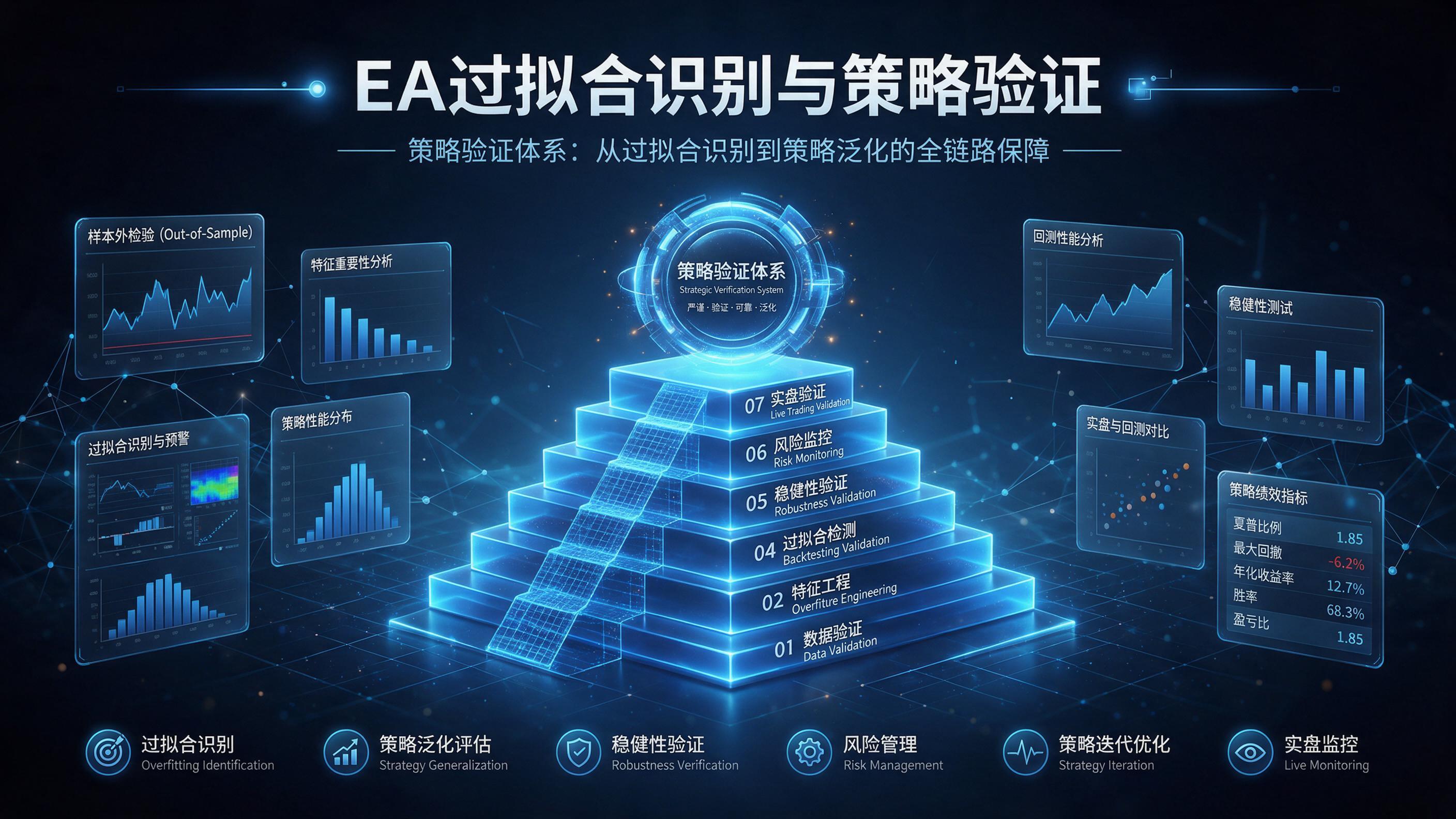 EA过拟合识别与策略验证实战：从回测到实盘的7道质量关卡 - 第1张