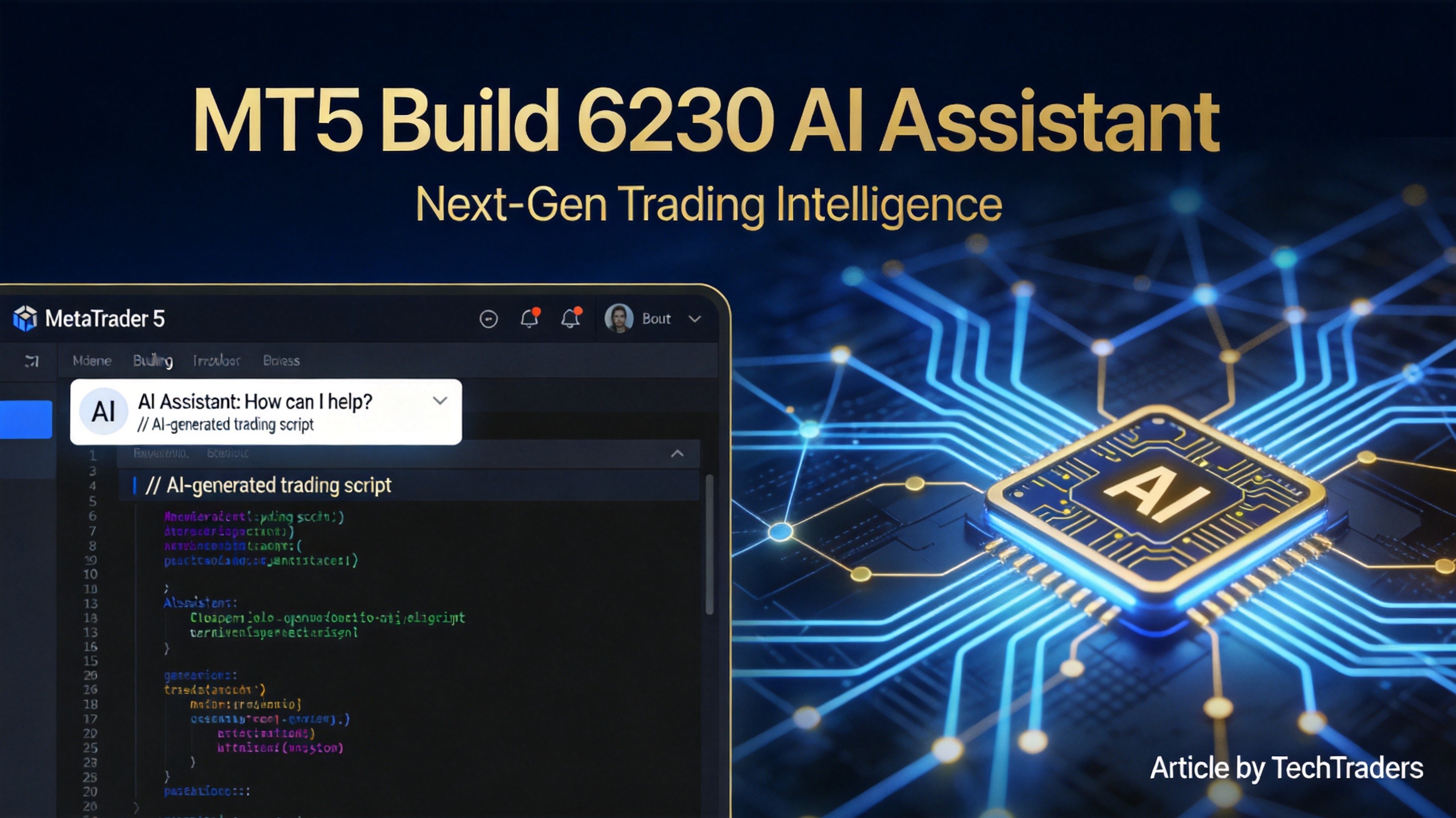 MT5 Build 6230 AI助手深度解析：重塑MQL5开发工作流的终极指南
