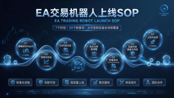 EA从开发到实盘的完整上线SOP：7个阶段30个检查项，让你的EA安全落地