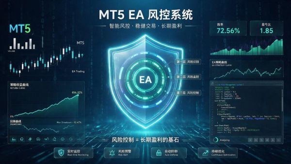 MT5 EA实盘生存法则：构建应对极端行情的账户级动态风控体系