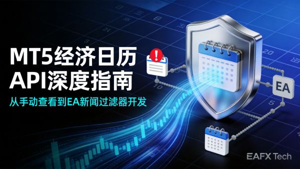 MT5经济日历API深度指南：从手动查看到EA新闻过滤器开发的完全实战